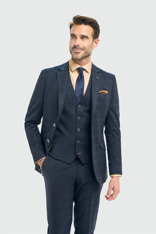Torino Blue Check