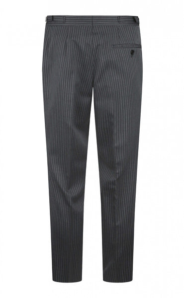 Grey Black Striped
