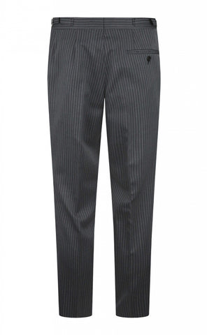 Grey Black Striped