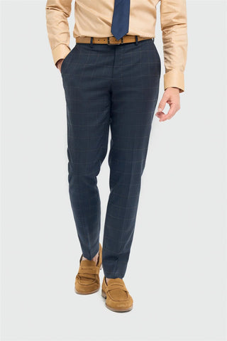 Torino Blue Check