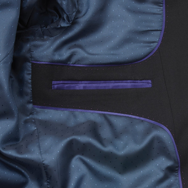 Navy Plain jacket ss10121j2